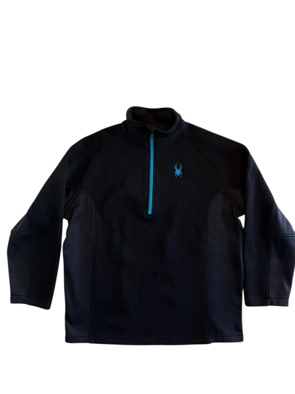 SPYDER Outbound Half Zip Pullover Sweater Jacket Black Large